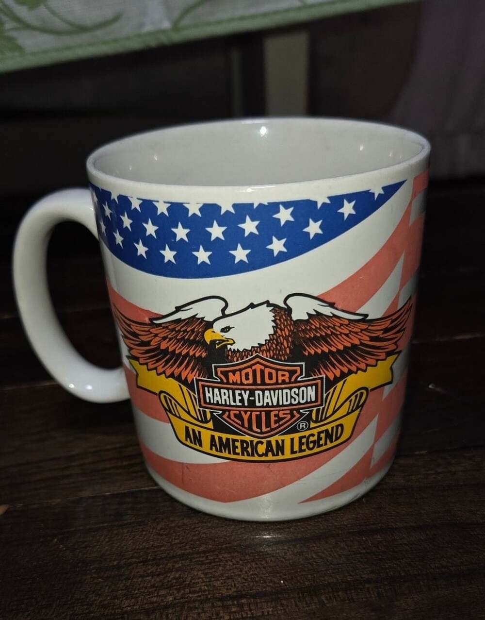 Harley-Davidson Classic Pride and An American Legend Coffee Mugs Set